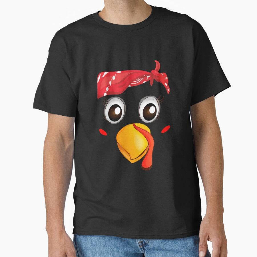 Turkey Face - Happy Thanksgiving Day by HumbleShirt T-Shirts, Hoodie, Sweatshirt | BlankRebels.com (Image 1)