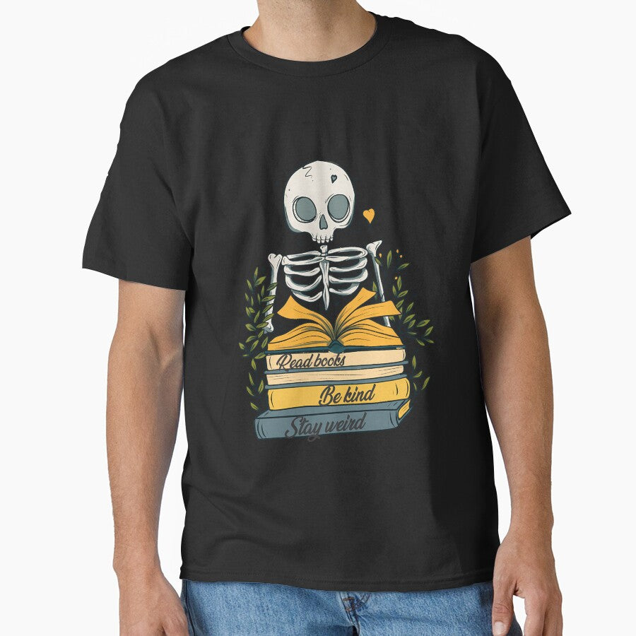 Read books be kind stay weird by atqgmswm3 T-Shirts, Hoodie, Sweatshirt | BlankRebels.com (Image 1)