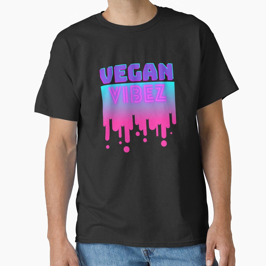 Vegan Vibez 90s Music Vibes by Vegginitup T-Shirts, Hoodie, Sweatshirt | BlankRebels.com (Image 1)