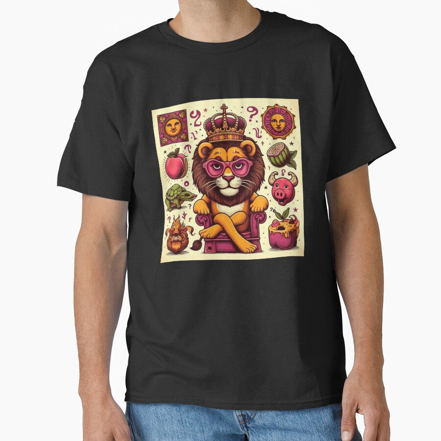 Leo Vintage – Retro Zodiac Art by EuropeanPrints T-Shirts, Hoodie, Sweatshirt | BlankRebels.com (Image 1)