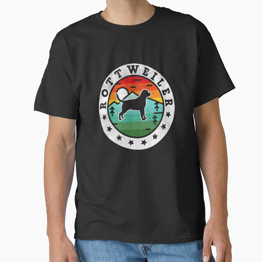 Rottweiler Dog Summer Vintage by rafaeltto T-Shirts, Hoodie, Sweatshirt | BlankRebels.com (Image 1)