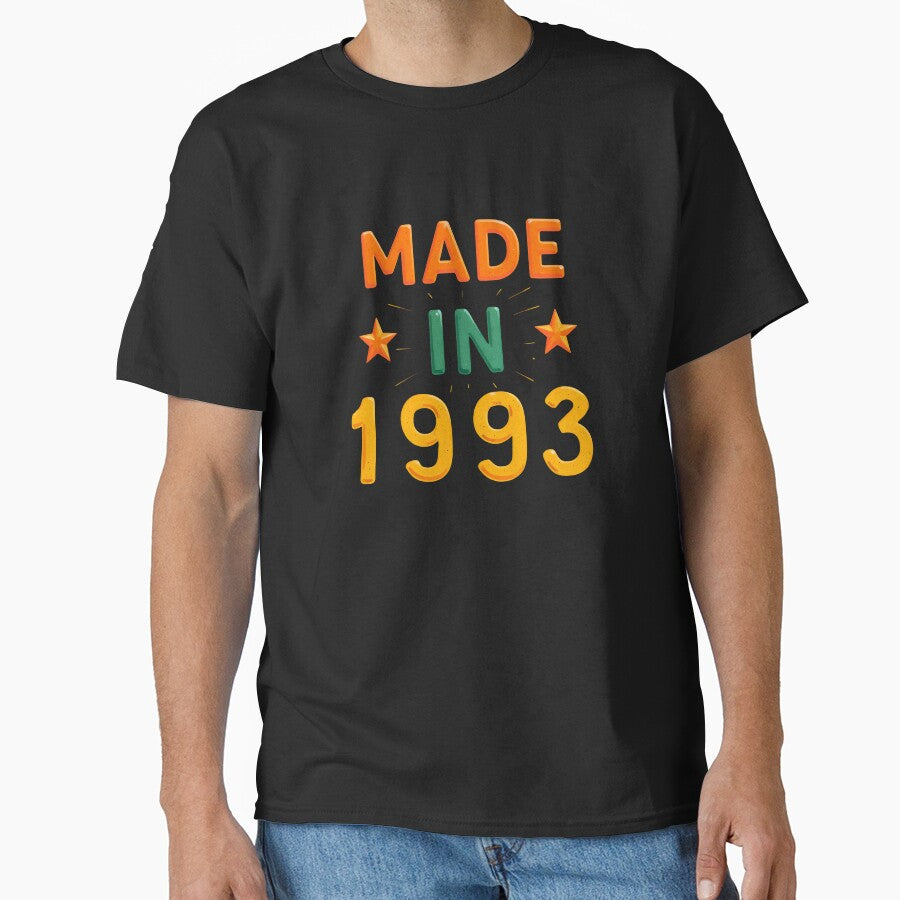 Made In 1993 - Birthday Gift Tee by slickywitty Hoodie, Sweatshirt | BlankRebels.com (Image 1)