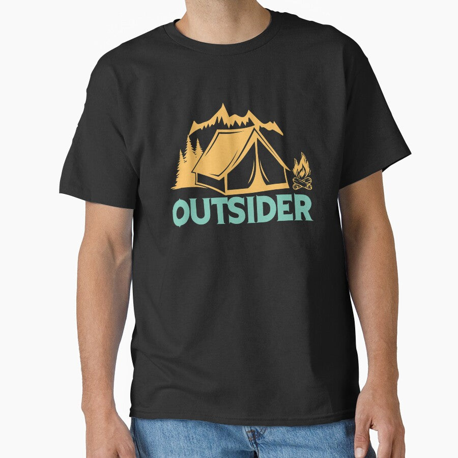 Camping Outsider tent by cartyourchoice T-Shirts, Hoodie, Sweatshirt | BlankRebels.com (Image 1)