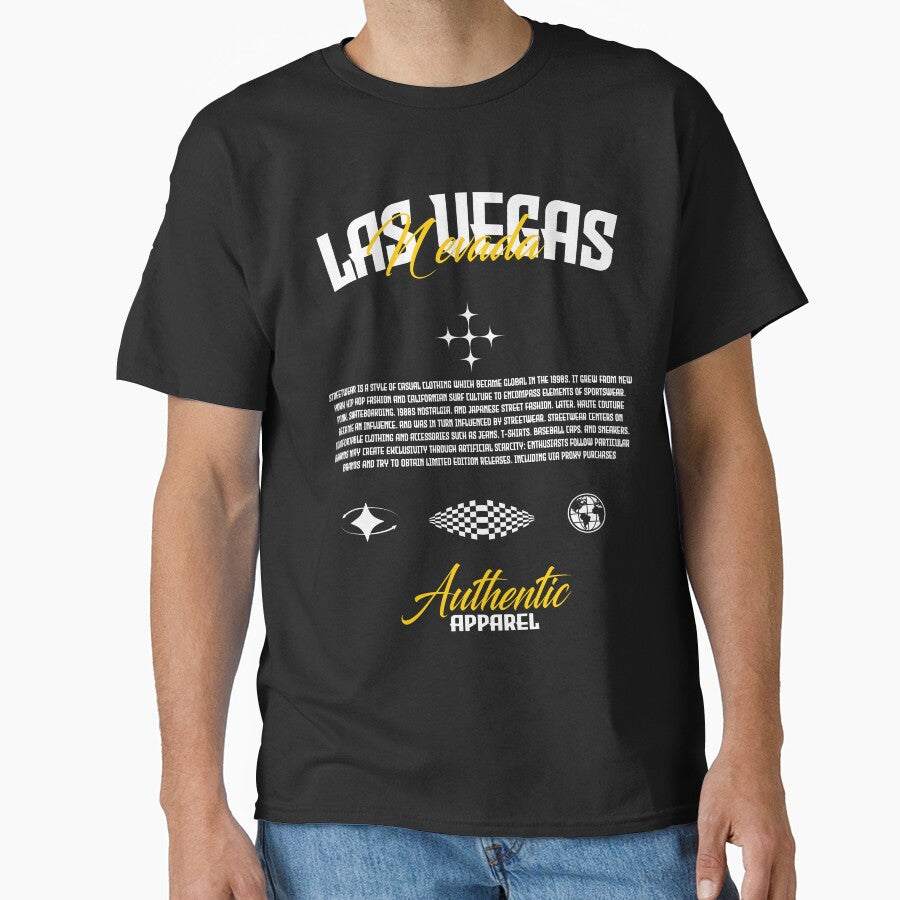 Las Vegas Nevada Streetwear by NF Designs Studio DTF T-Shirts, Hoodie, Sweatshirt | BlankRebels.com (Image 1)
