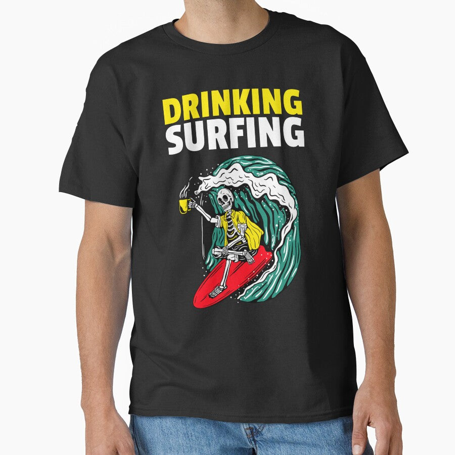 DRINKING SURFING by MJ96-PRO T-Shirts, Hoodie, Sweatshirt | BlankRebels.com (Image 1)
