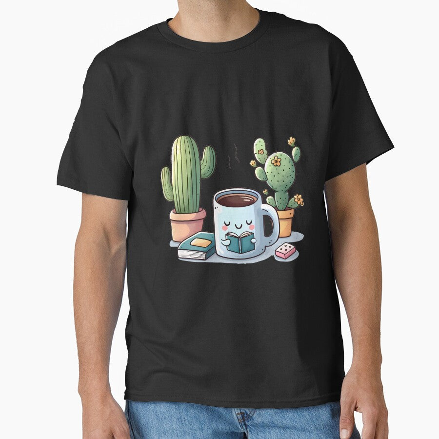 Cactus who likes to read books by innovationTR