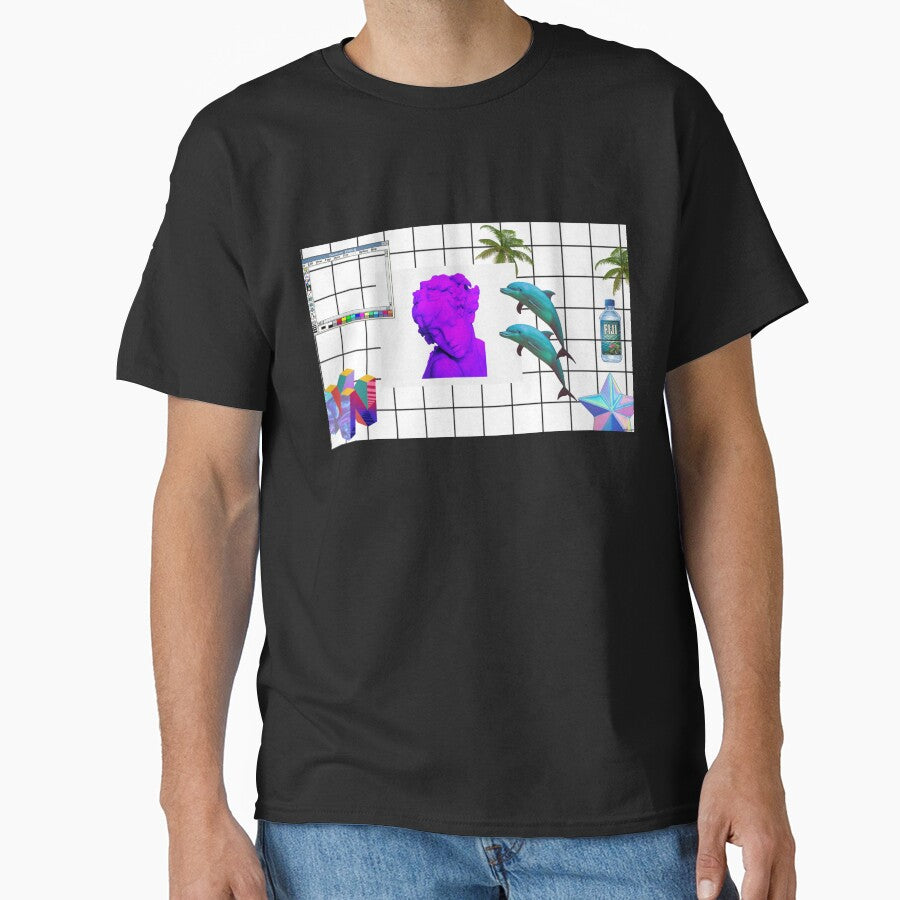 VaporWave Art by kayxos T-Shirts, Hoodie, Sweatshirt | BlankRebels.com (Image 1)