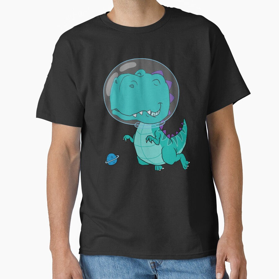 Cool Dinosaur in Space by kalud-zoldyck T-Shirts, Hoodie, Sweatshirt | BlankRebels.com (Image 1)