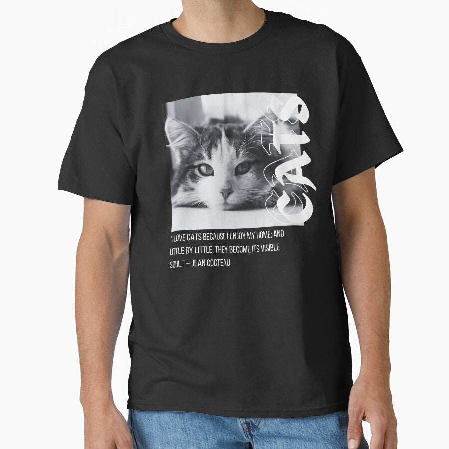 Cats with a Quote Streetwear Inspired with White Colored Font Design by quinellie T-Shirts, Hoodie, Sweatshirt (Image 1)