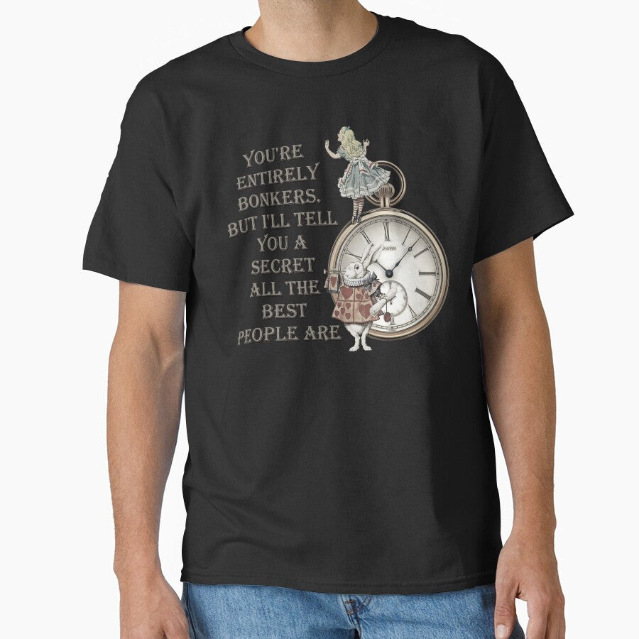 Bonkers Quote Time - Alice in Wonderland by maryedenoa