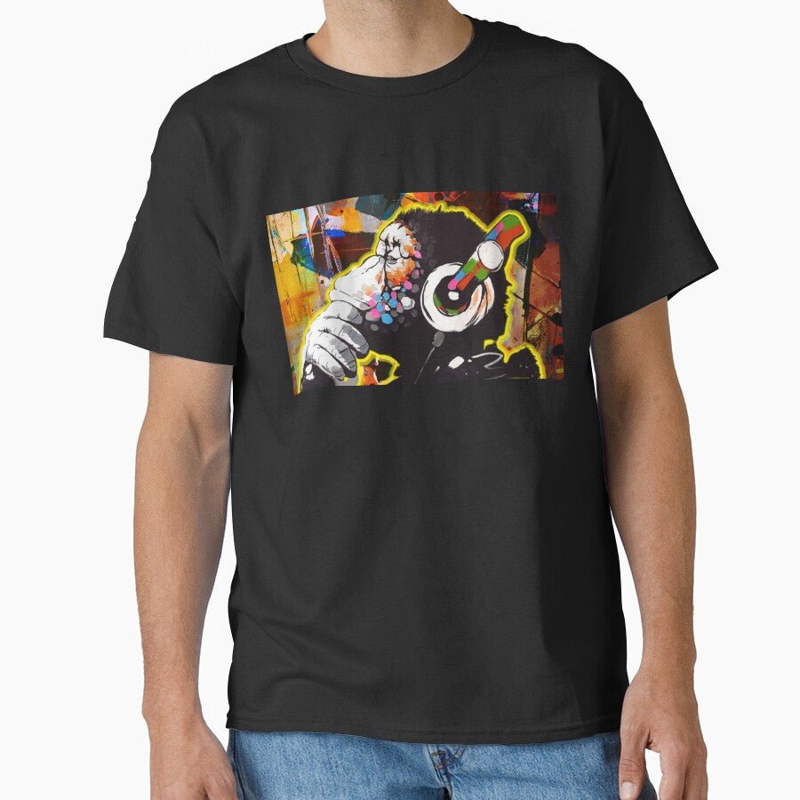 BANKSY DJ Monkey Thinker Headphones T-Shirts, Hoodie, Sweatshirt