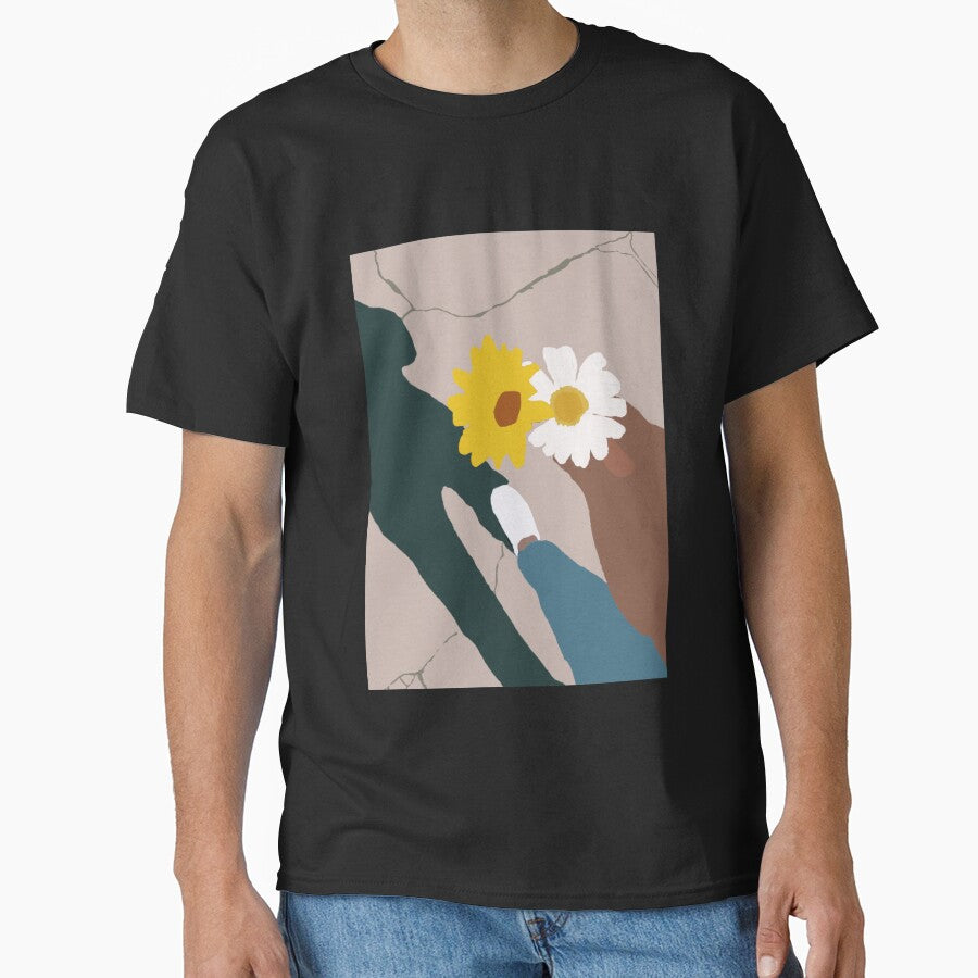 Aesthetic Flower Artwork by morielle T-Shirts, Hoodie, Sweatshirt | BlankRebels.com (Image 1)