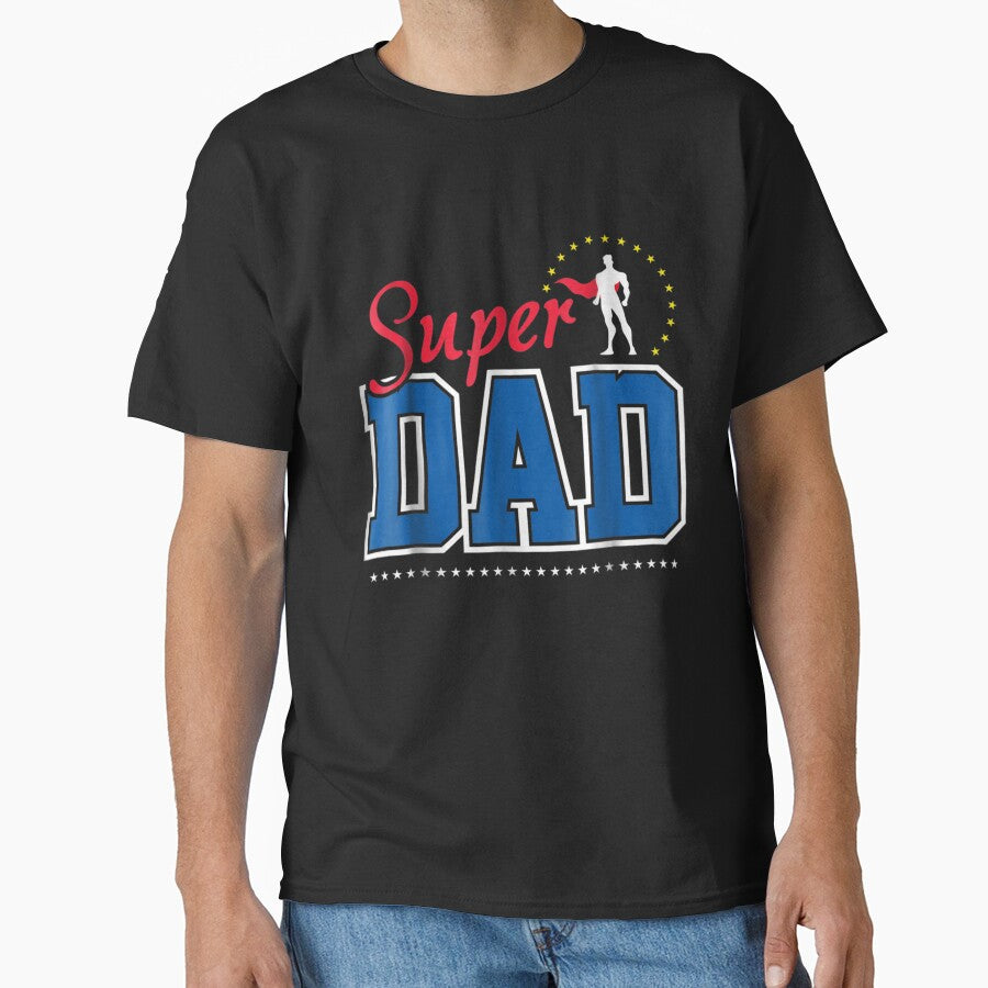 Fathers Day -  Superhero Super Dad Gift by henryjunmille