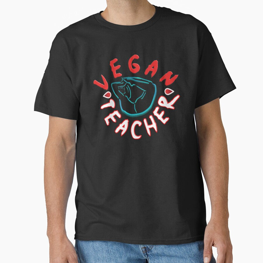 THAT FUNNY VEGAN TEACHER WHO LOVES YOGA by Ralek T-Shirts, Hoodie, Sweatshirt | BlankRebels.com (Image 1)