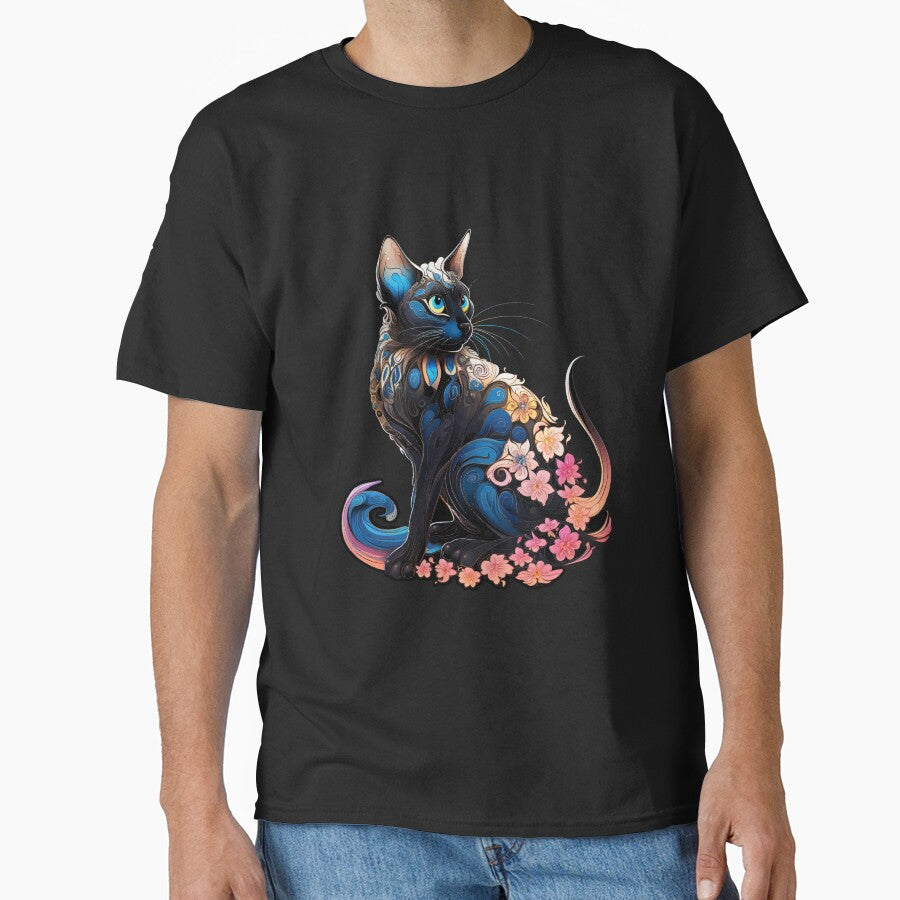 Siamese Cat Flowers T-Shirts, Hoodie, Sweatshirt