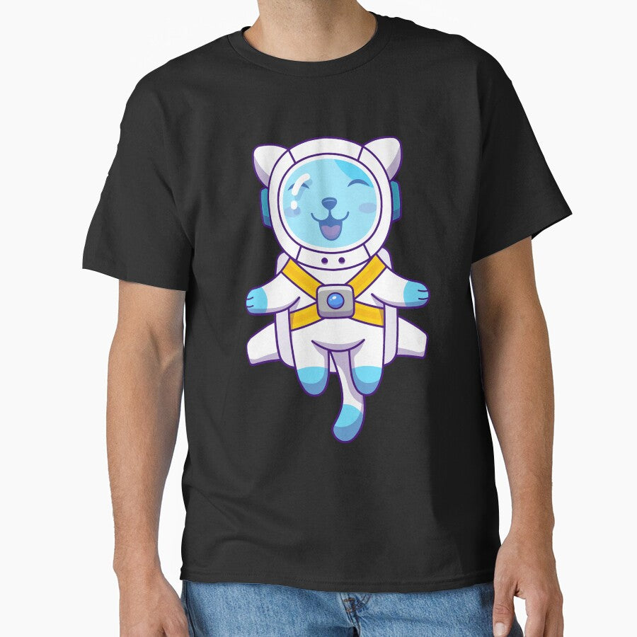 Astrocat - Cute Astronaut Cat Dream by skeierleber4327 T-Shirts, Hoodie, Sweatshirt | BlankRebels.com (Image 1)