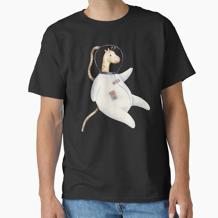 Giraffe Astronaut - Kids by OMGCutie T-Shirts, Hoodie, Sweatshirt | BlankRebels.com (Image 1)