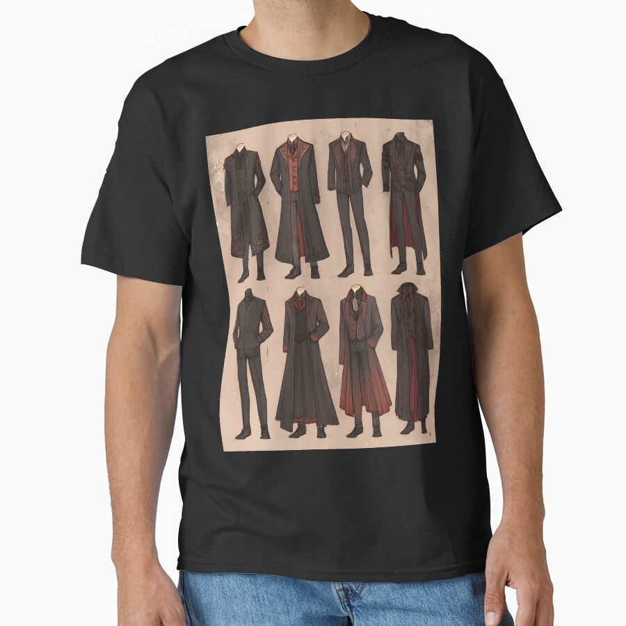 Vintage Dark Academia Fashion by bapupa T-Shirts, Hoodie, Sweatshirt | BlankRebels.com (Image 1)