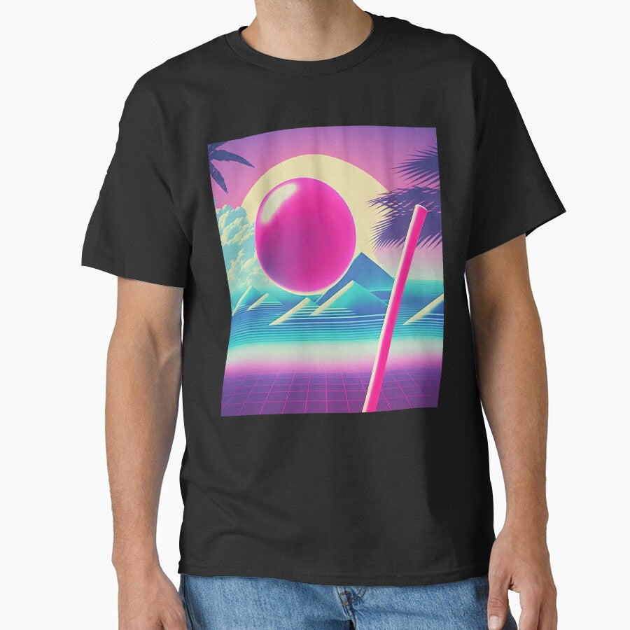Nostalgic Futurism: A Vaporwave Quest to Reimagine the Past by Mullet Monkey T-Shirts, Hoodie, Sweatshirt (Image 1)
