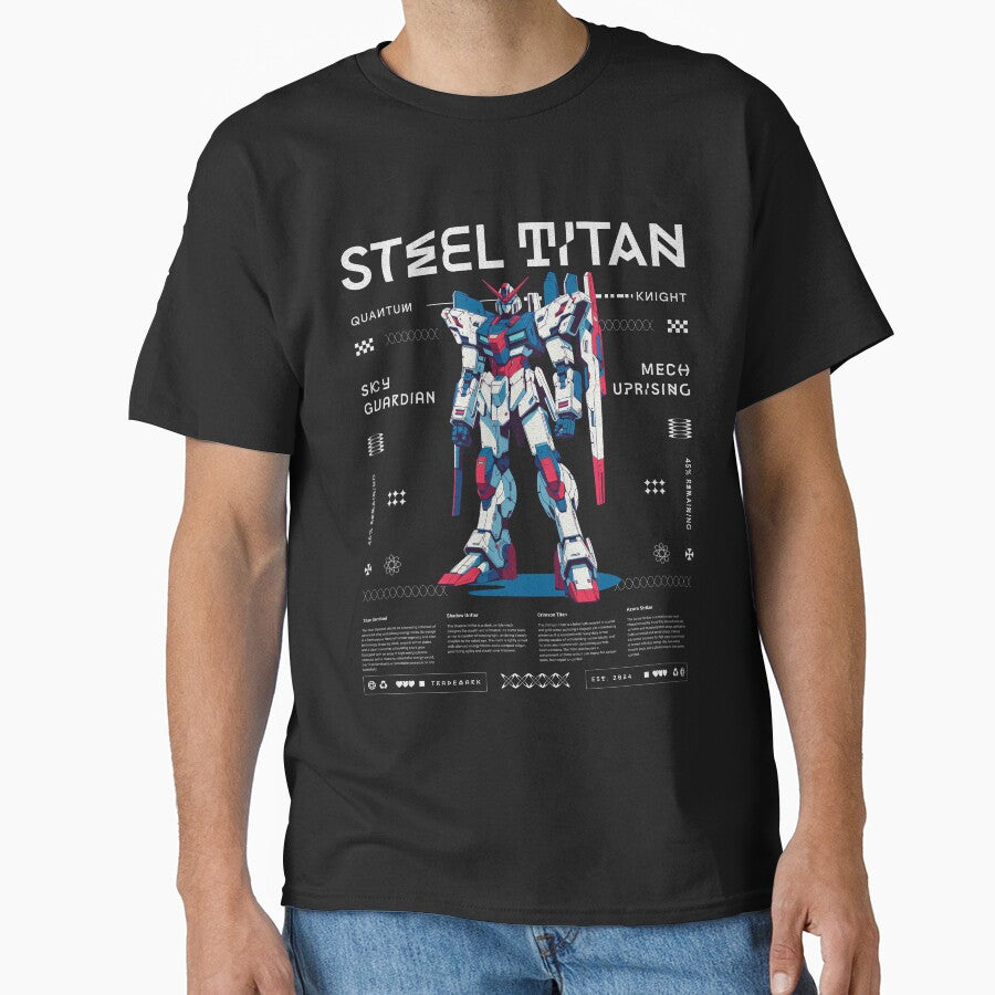 Anime Mecha Streetwear - Steel Titan by DesignedByMarty