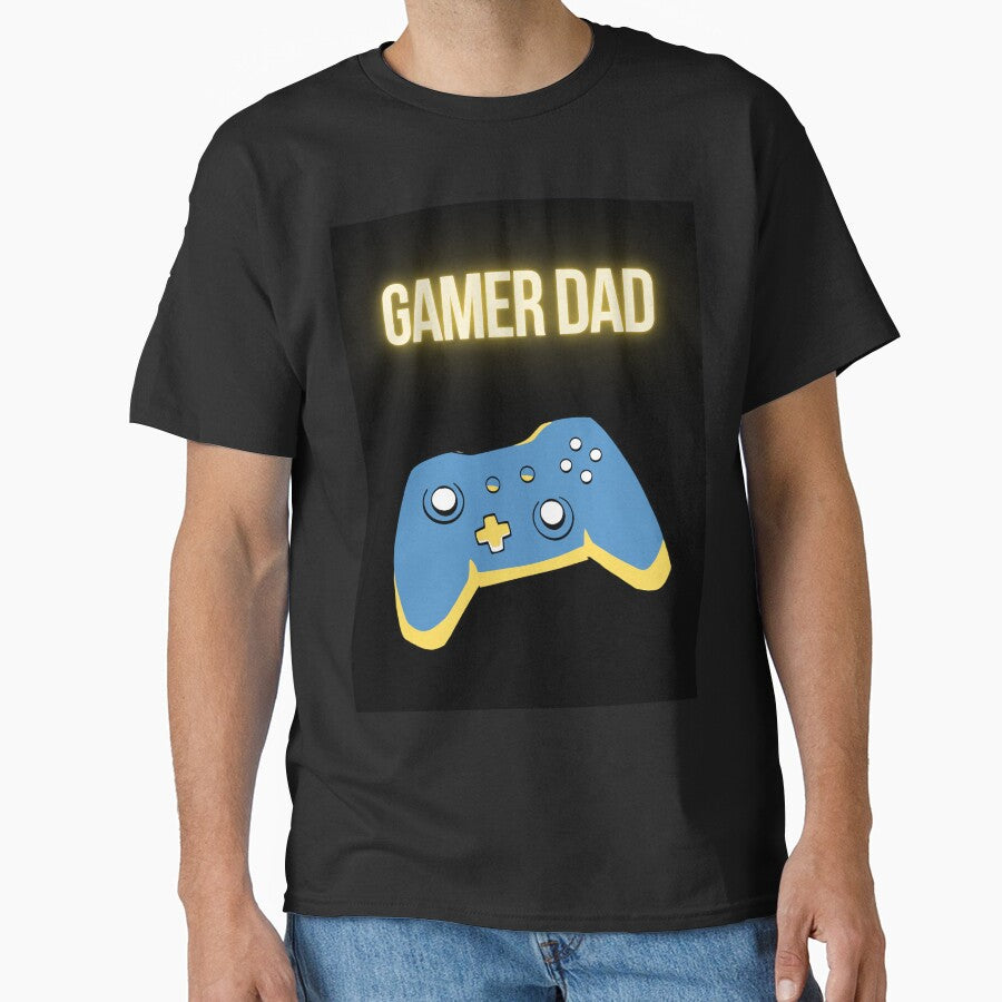 Gamer Dad T Shirt - Father's Day - Birthday Present - Gift - Daddy Gift - Game (Image 1)