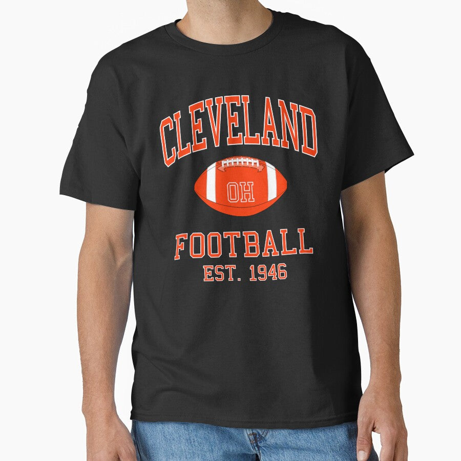 Cleveland Football by MSA-42 T-Shirts, Hoodie, Sweatshirt | BlankRebels.com (Image 1)
