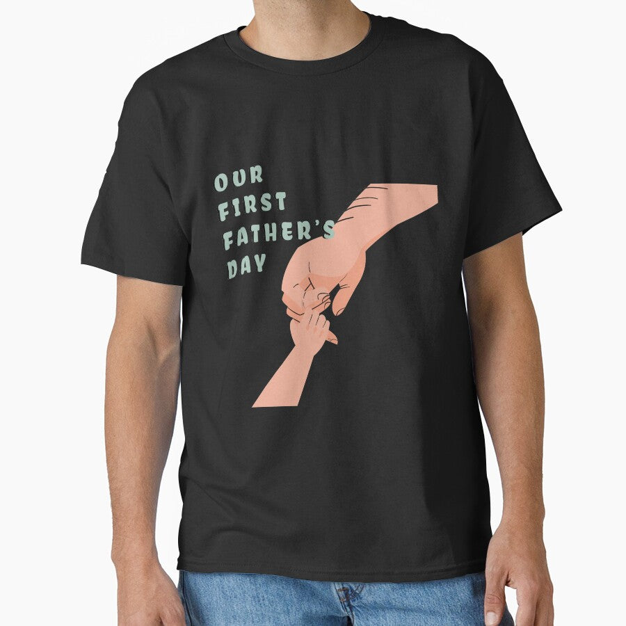 Our First Father's Day together, 1st Fathers Day Gift by -DEEWOLF- T-Shirts, Hoodie, Sweatshirt | BlankRebels.com (Image 1)