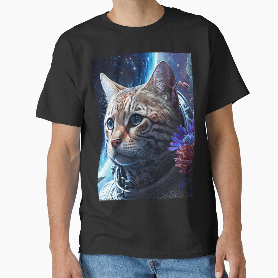 Gerard The Bengal Cat Astronaut Cat Space Cat 1 by idreamaboutcats T-Shirts, Hoodie, Sweatshirt | BlankRebels.com (Image 1)