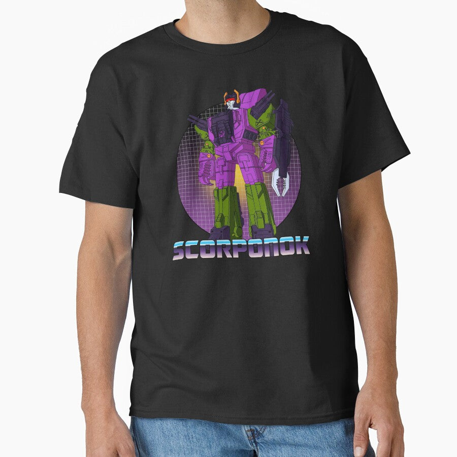 Scorponok G1 Vintage Robot Artwork by Retr0Tshirts