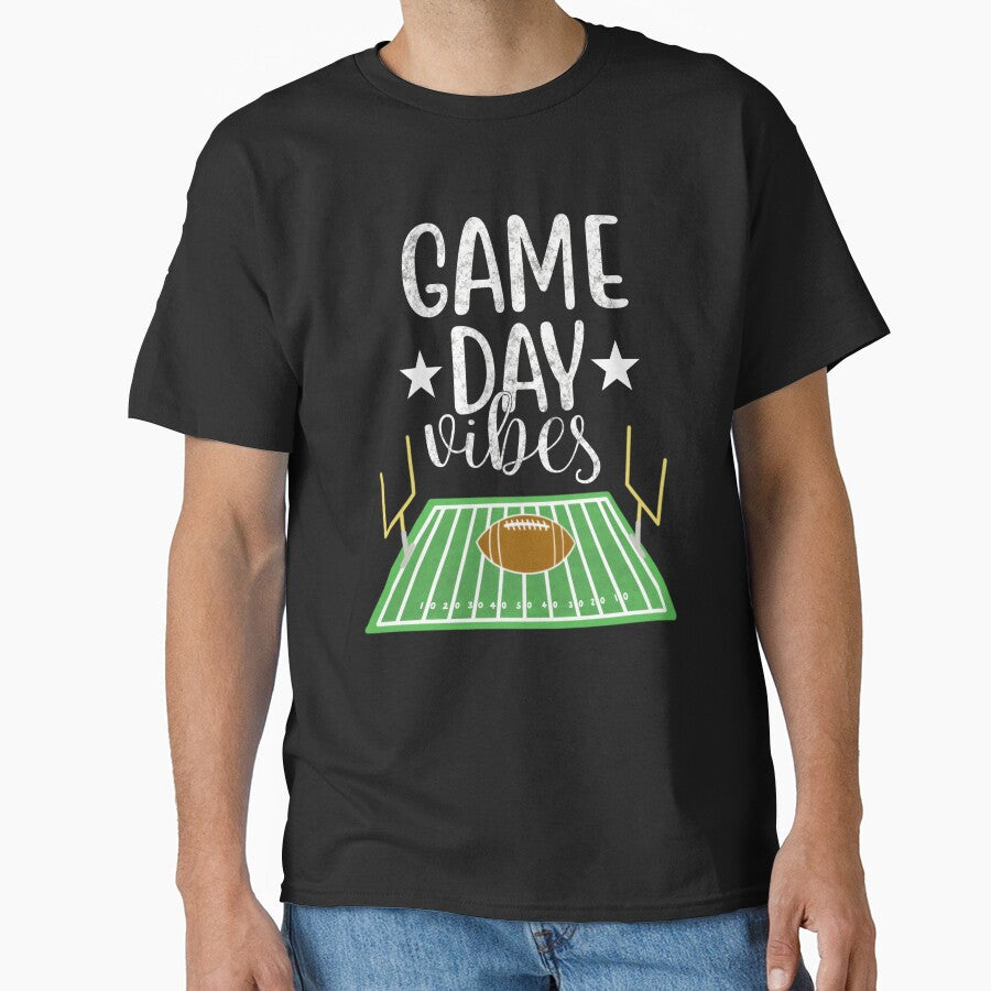 Game Day Football Vibes by Got2BSnazzy T-Shirts, Hoodie, Sweatshirt | BlankRebels.com (Image 1)