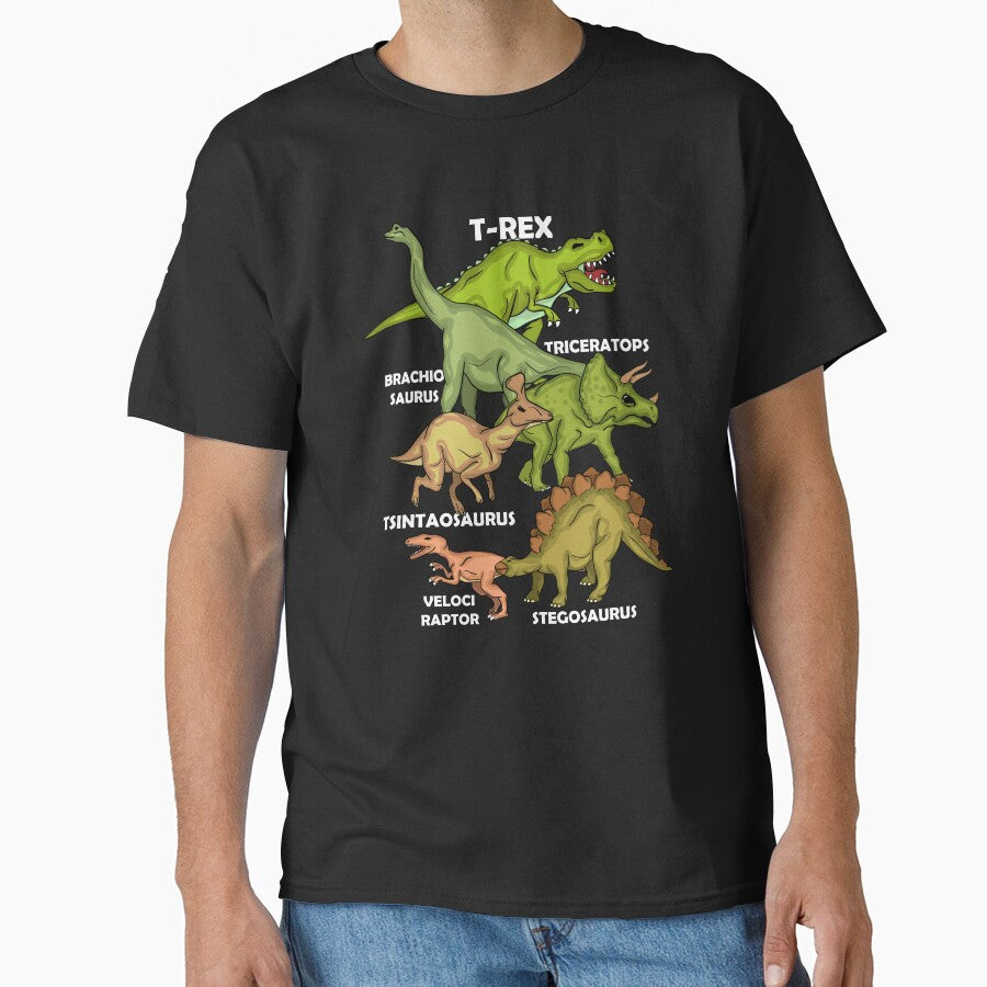 Dinosaur Species Gifts Kids T Rex Dinosaur by DSWShirts T-Shirts, Hoodie, Sweatshirt | BlankRebels.com (Image 1)