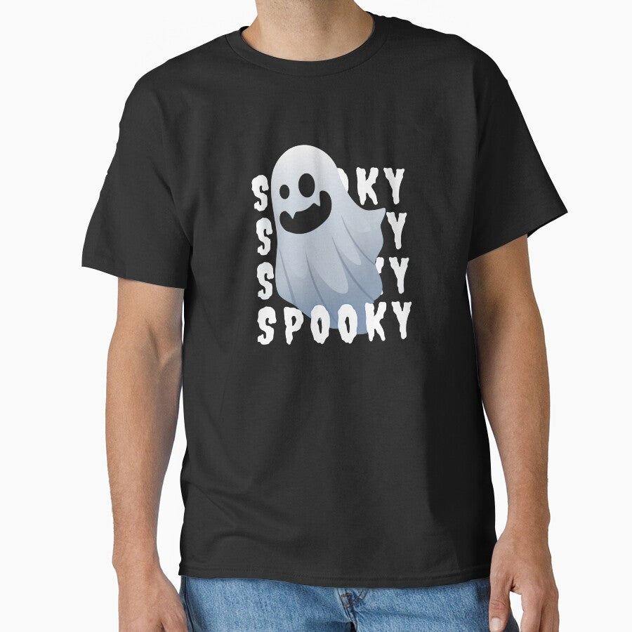 Spooky Moon Drip Shirt | Halloween Aesthetic Hoodie | Scary Night Sky Graphic Tee by BOSSDOT Sweatshirt (Image 1)