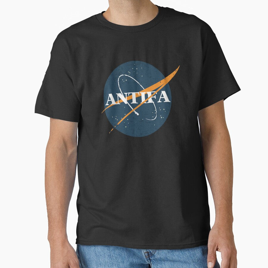 Antifa Space Vintage by orlumbuspirate T-Shirts, Hoodie, Sweatshirt | BlankRebels.com (Image 1)