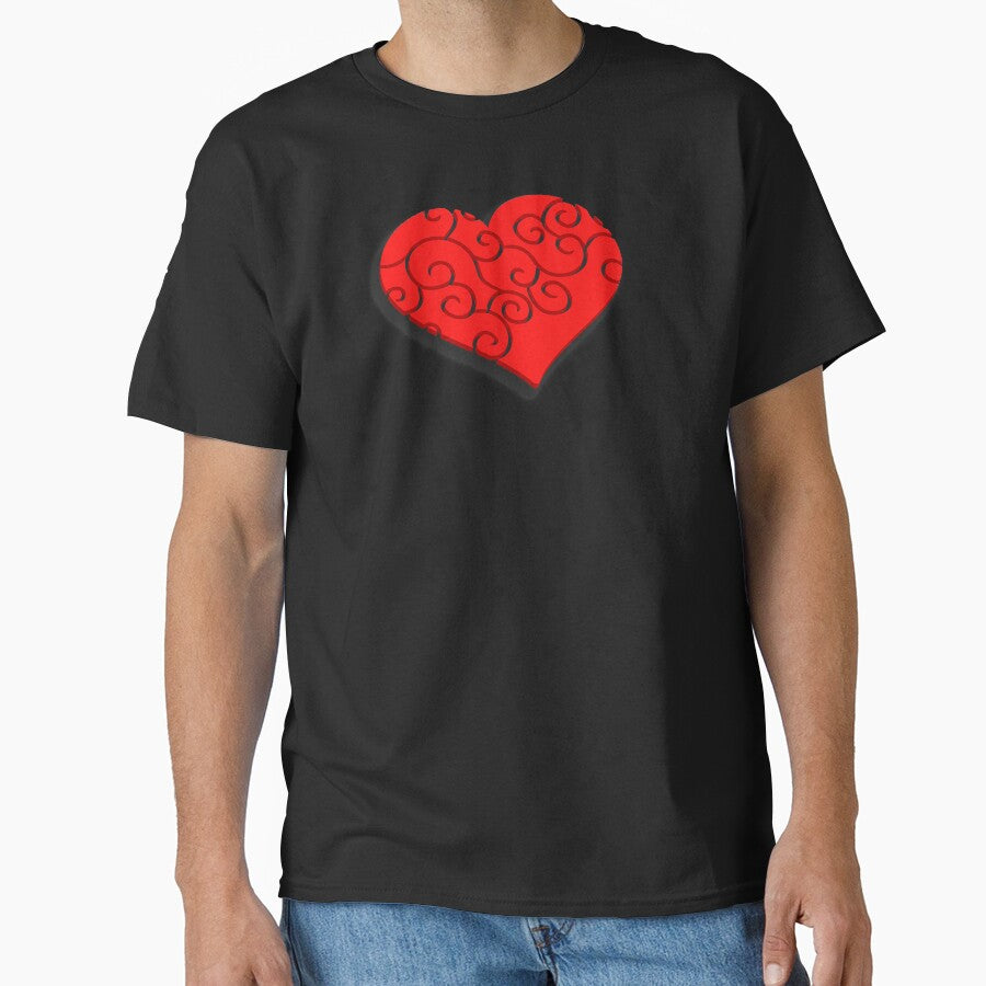 Red Heart During Valentine Day by GoodBuyCollect T-Shirts, Hoodie, Sweatshirt | BlankRebels.com (Image 1)