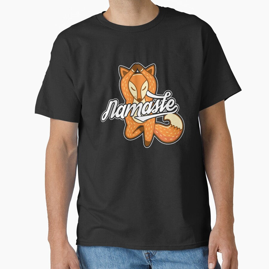Namaste- yoga design by Cutebutfunny T-Shirts, Hoodie, Sweatshirt | BlankRebels.com (Image 1)