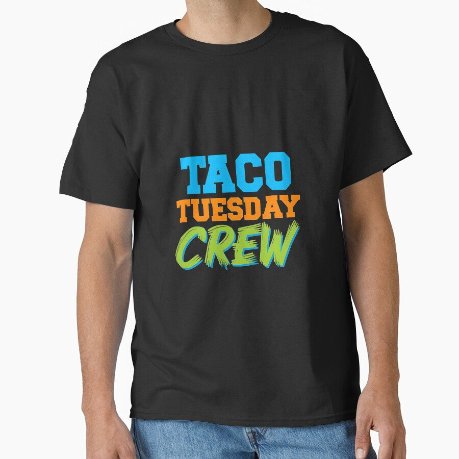 Taco Tuesday Crew Funny Food Lover T-Shirt by Snark & Spark Hoodie, Sweatshirt | BlankRebels.com (Image 1)