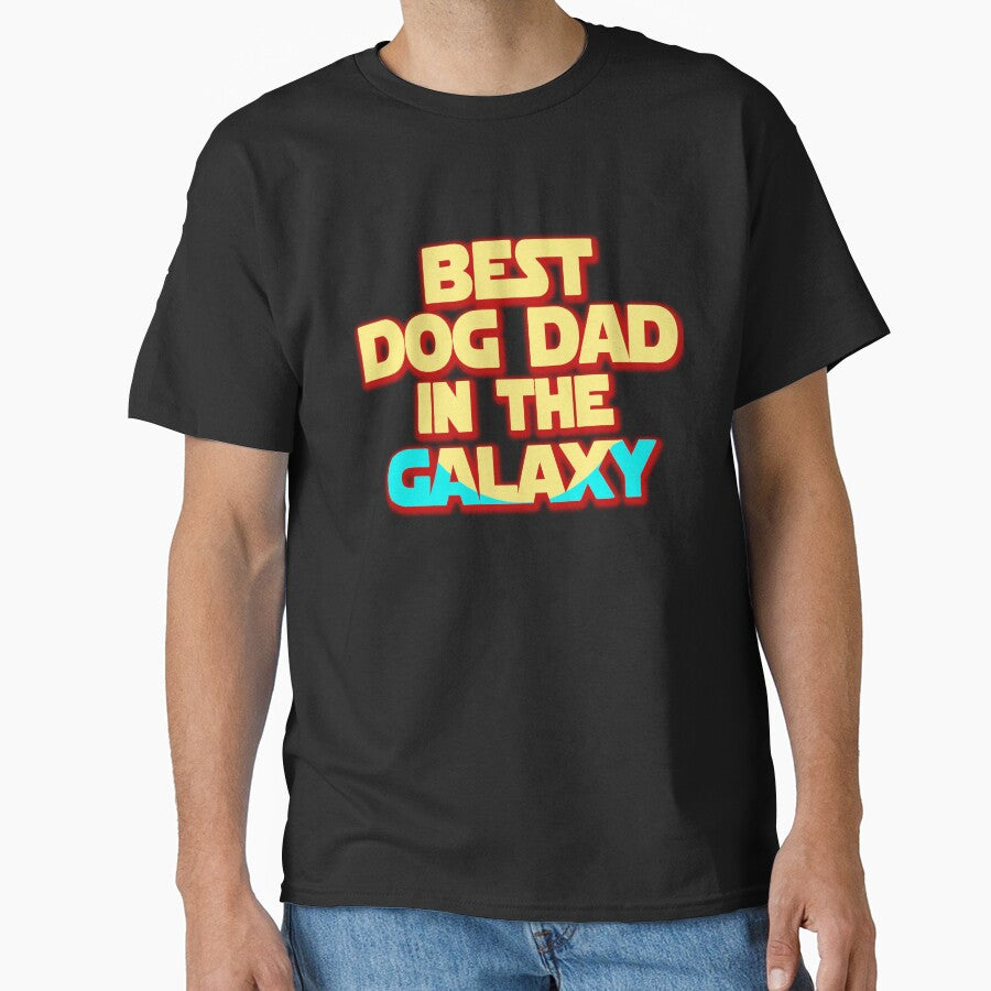 Best Dog Dad in The Galaxy by ONPINI T-Shirts, Hoodie, Sweatshirt | BlankRebels.com (Image 1)