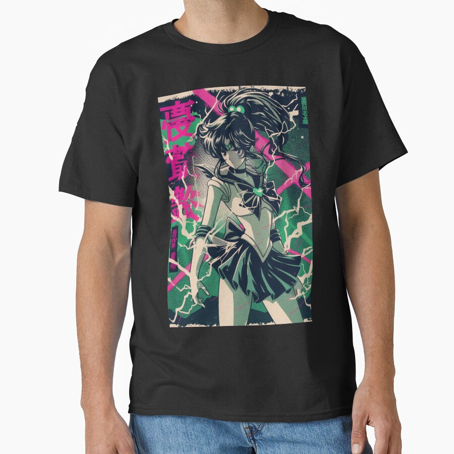 Sailor Jupiter Electric Green by AnimeArsenalPrints