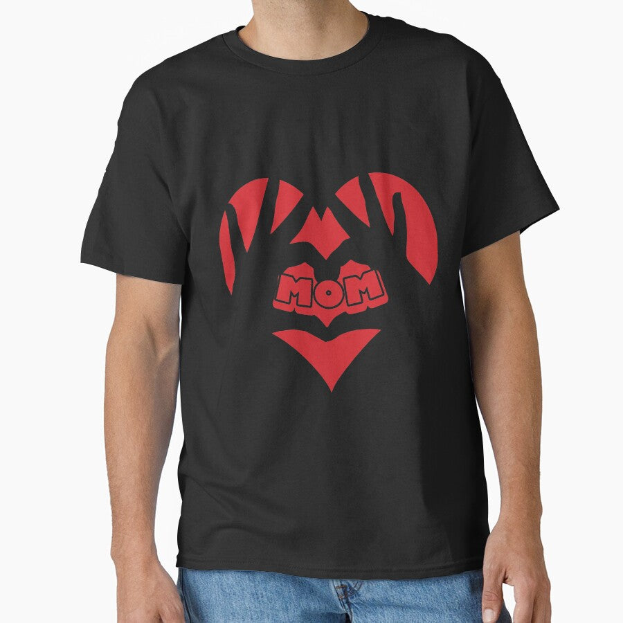 I Love MoM by aldorjan T-Shirts, Hoodie, Sweatshirt | BlankRebels.com (Image 1)