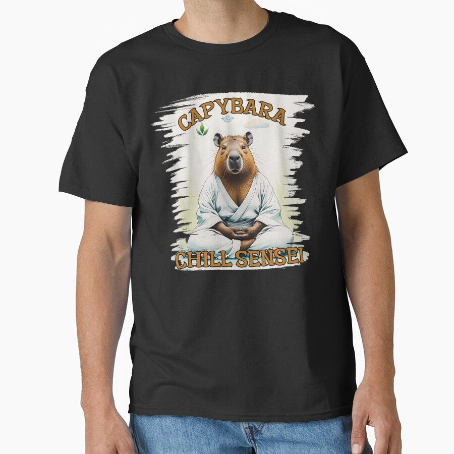 Chill Capybara Monk T-Shirts, Hoodie, Sweatshirt