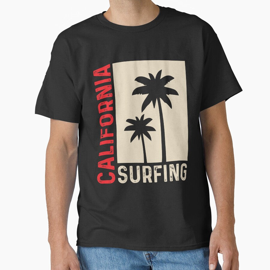 California Surfing Shirt Retro Vintage California Surfing by lou731 Hoodie, Sweatshirt | BlankRebels.com (Image 1)