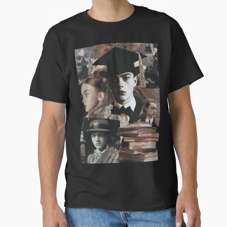 Vintage Dark Academia Collage by bapupa T-Shirts, Hoodie, Sweatshirt | BlankRebels.com (Image 1)