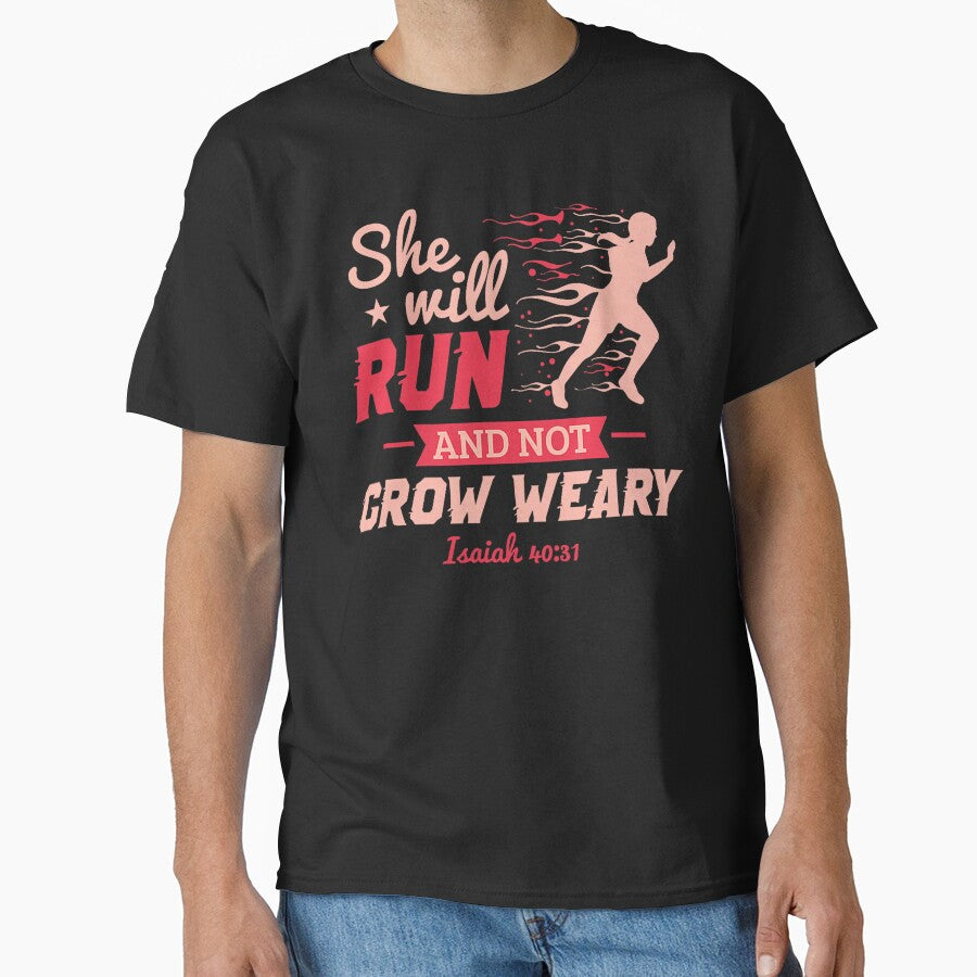 Funny She Will Run XC Cross Country Running Gift Men Women by RobertKnow T-Shirts, Hoodie, Sweatshirt (Image 1)