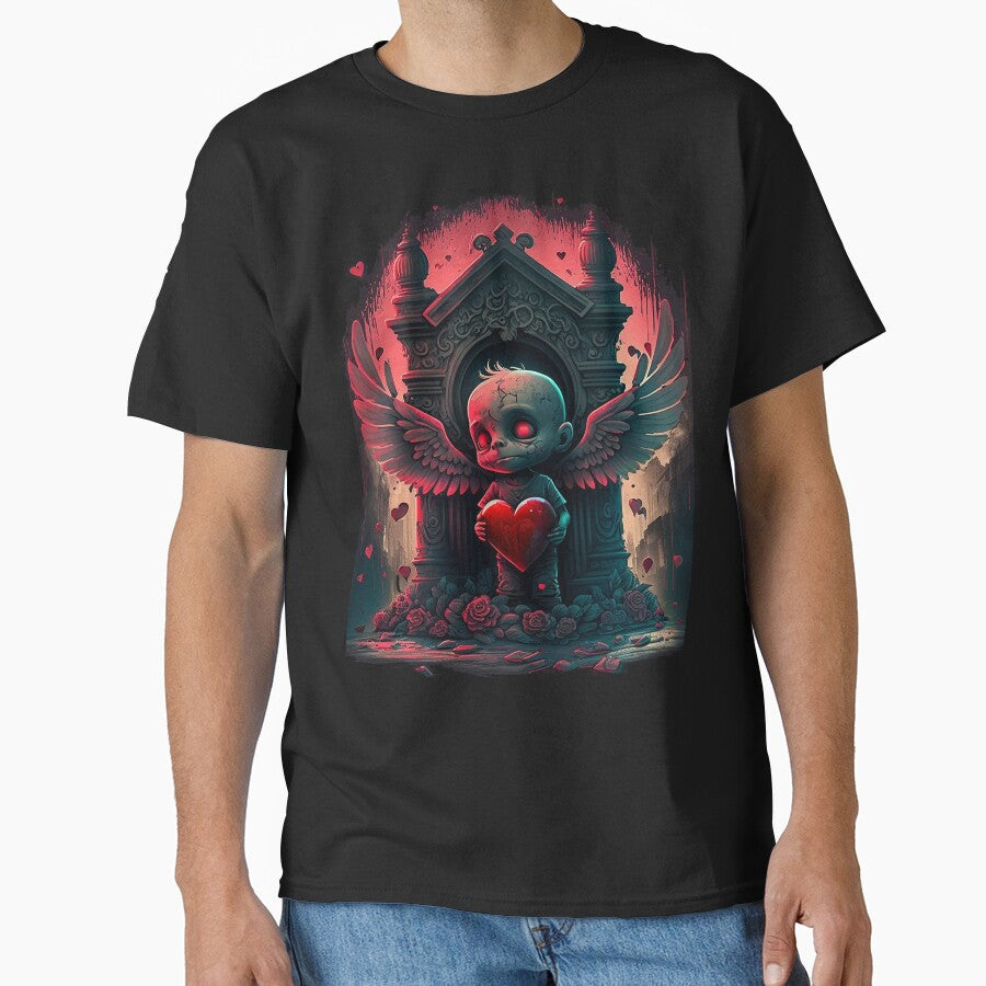 Macabre Gothic Valentines Day Merchandise Cherubs of you Dreams other Darkly Romantic Gift Ideas by... (Image 1)