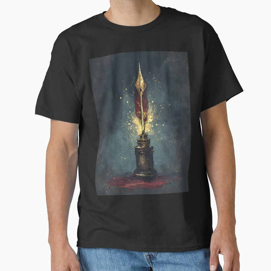 Classic Dark Academia Pen by bapupa T-Shirts, Hoodie, Sweatshirt | BlankRebels.com (Image 1)