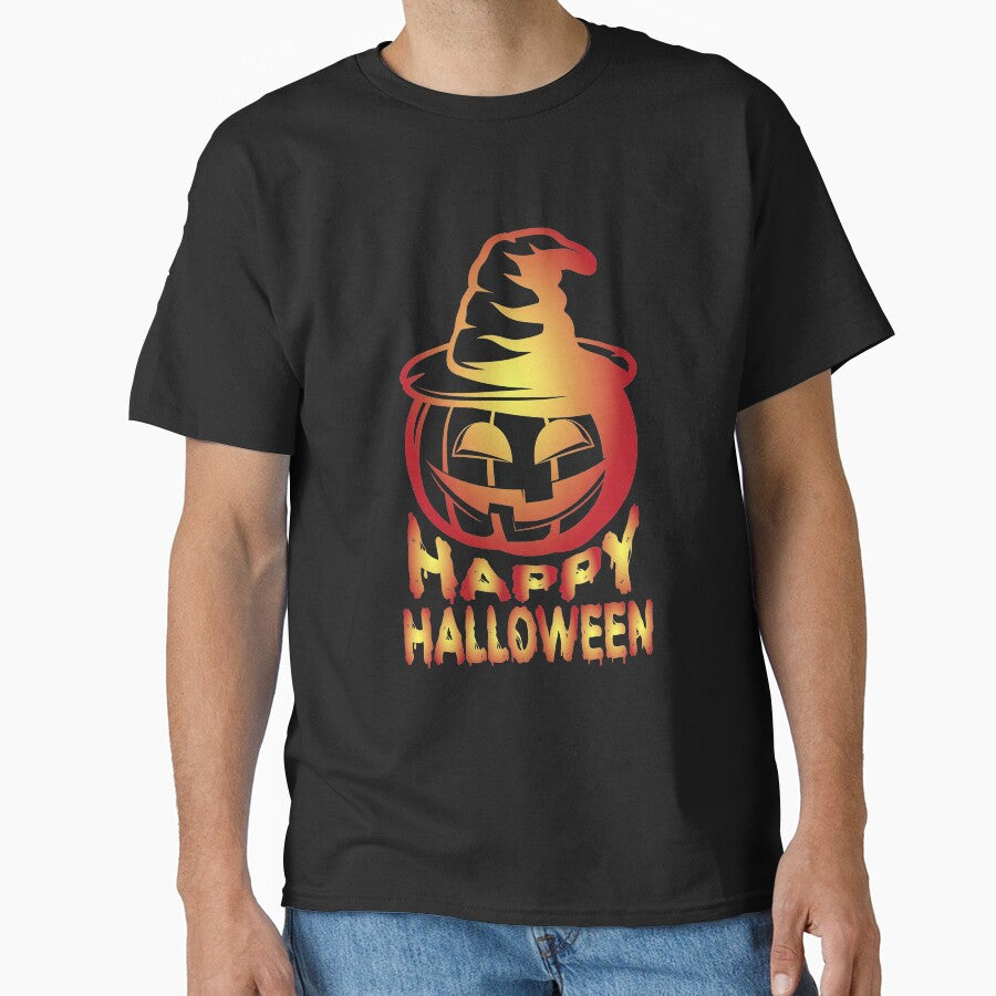 Happy Halloween Pumpkin Face Horror by besTmanuFacture T-Shirts, Hoodie, Sweatshirt | BlankRebels.com (Image 1)
