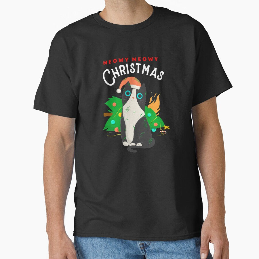 Meowy Christmas , Cat Lover's Christmas by Happy-PrintZ