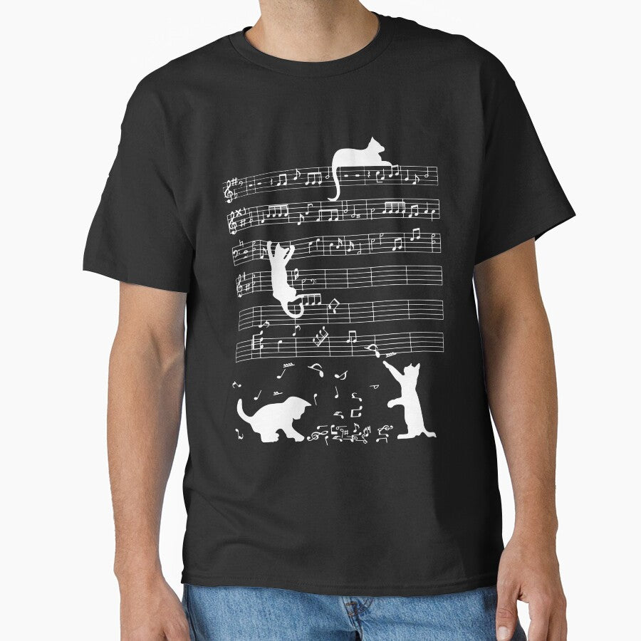 Cute Cat Kitty Playing Music T-shirt by Henderson8769 Hoodie, Sweatshirt | BlankRebels.com (Image 1)
