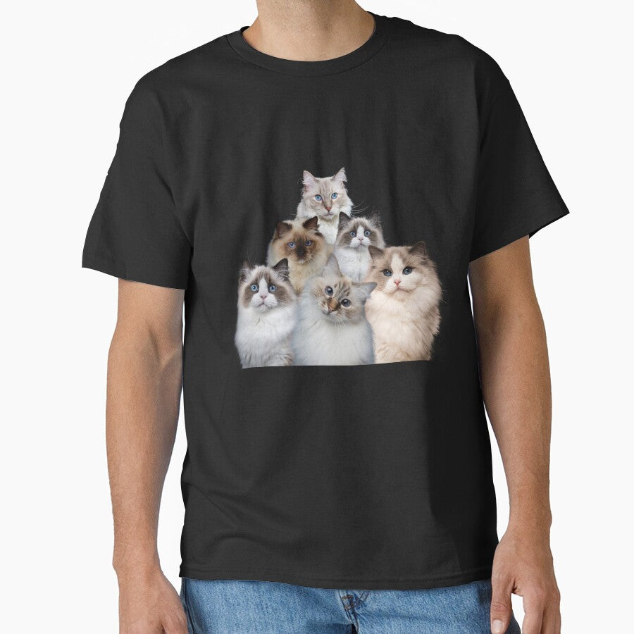 Pyramid Of Ragdoll Kittens, Cat Dad/Mom, Funny by DizzyTees98