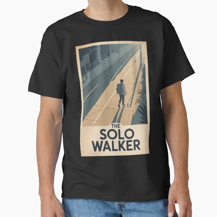Solo Walker – Solo Travel Personality Sticker & Poster T-Shirts, Hoodie, Sweatshirt